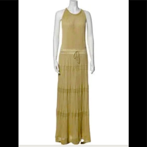 Missoni Dresses & Skirts - Missoni Gold Lurex Maxi